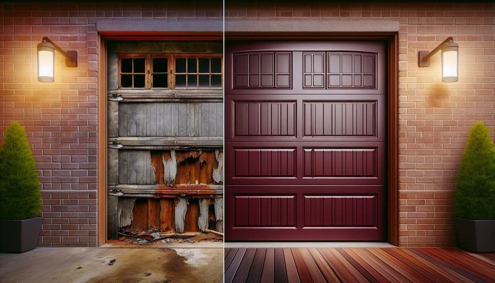 Garage door work in Dalton