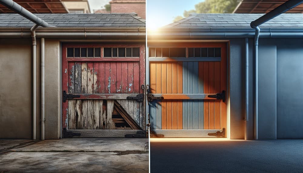 Garage door work in Plainfield