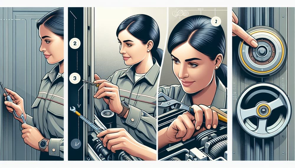 Garage door work in Dalton