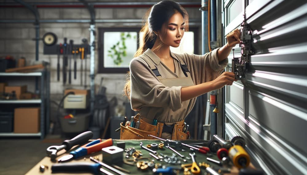 Garage door work in Lenox